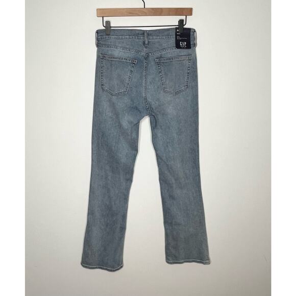 Gap Denim Womens Boot Cut Jeans 8/29 Light Wash Mid Rise Stretch Denim - Picture 10 of 12